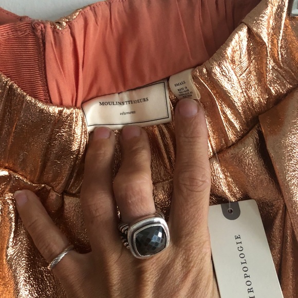 Moulinette Soeurs Copper Foil Skirt - Picture 4 of 5